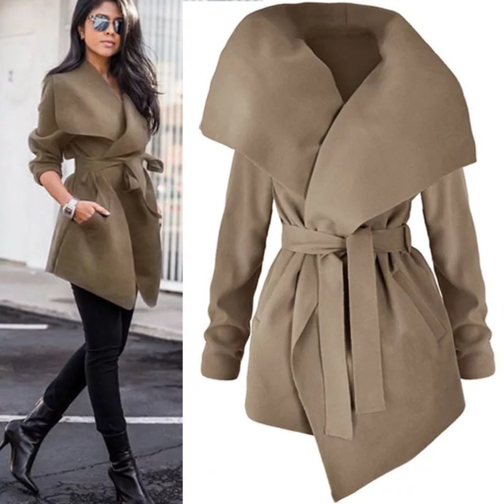 Beige coat